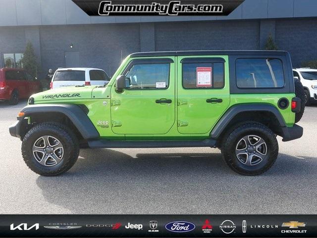 2018 jeep wrangler unlimited sport
