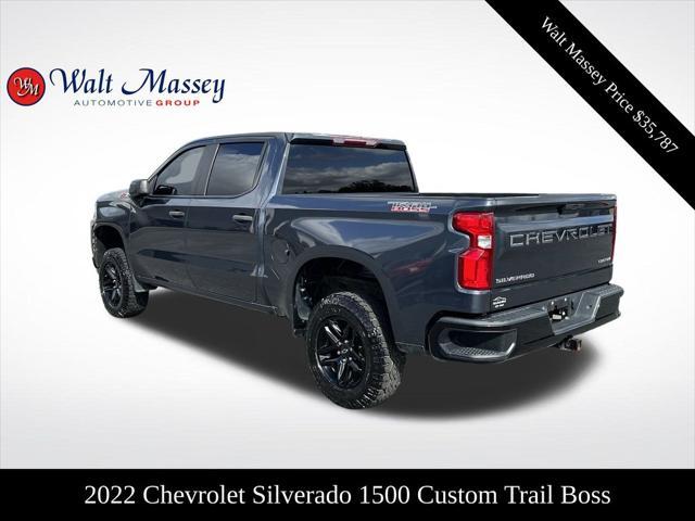 2022 chevrolet silverado 1500 custom trail boss