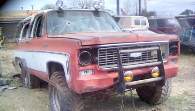 rare full convertible 2nd gen blazer , nice project to fix the way you want