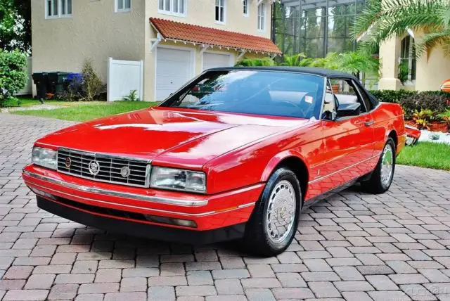 1 owner 1992 cadillac allante convertible with hard and soft top