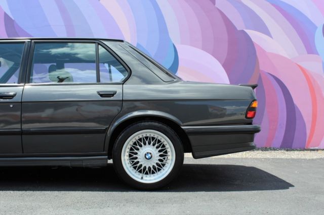 1983 bmw 528i e28 hartge 175,568 miles diamond schwartz sedan s38 manual