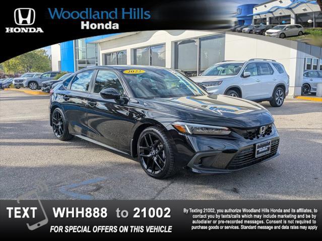 2022 honda civic sport