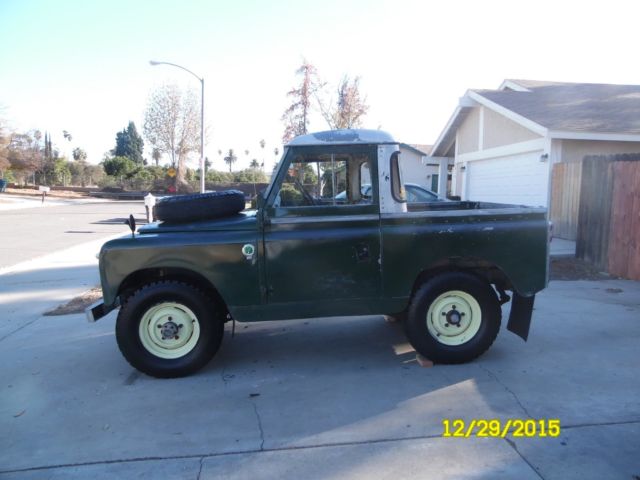 1965 land rover series ii a truck cab very rare same as 1960 1961 1962 1964 1963