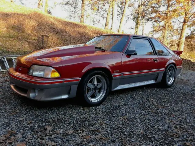 1987 mustang gt 5 speed ,saleen upgrades. low miles. original paint. nice inside