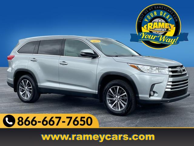 2019 toyota highlander xle