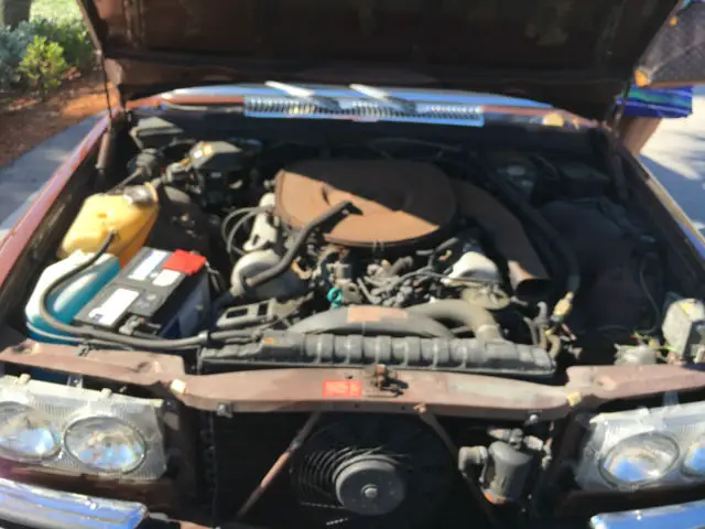 1979 450 sel manganese brown 29,700 actual miles repainted original color