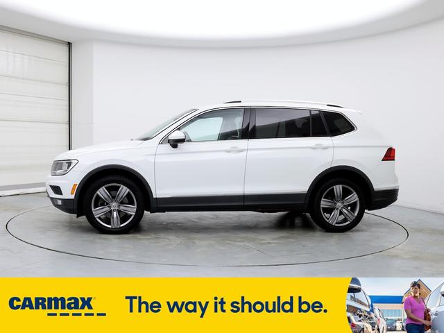 2021 volkswagen tiguan se r-line black