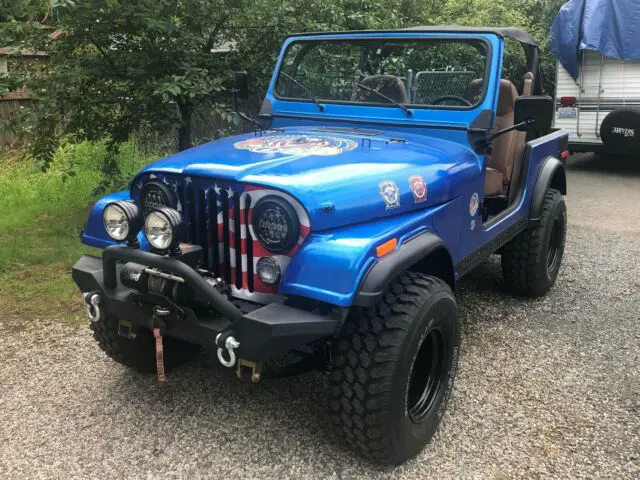 1977 jeep cj&, fully restored, one of a kind