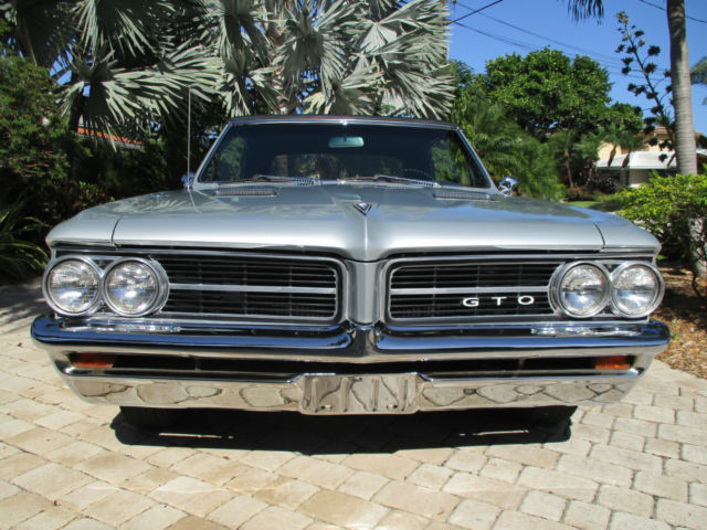 1964 pontiac gto convertible - numbers matching ca car