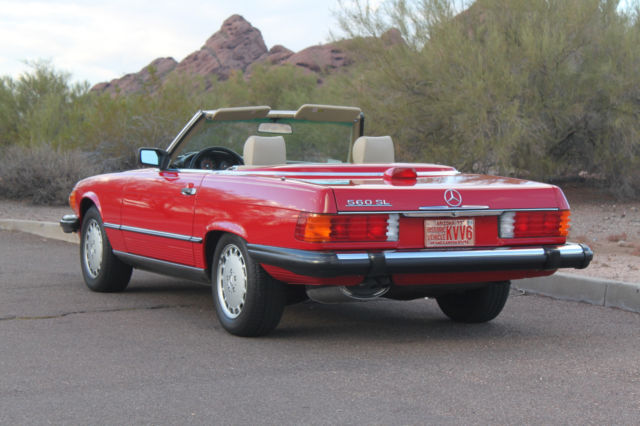 1987 mercedes benz 560sl. . .ultra low miles!!