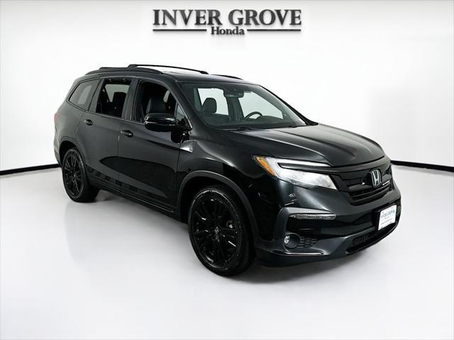2021 honda pilot awd black edition