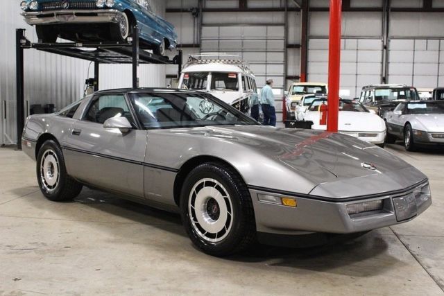 1985 chevrolet corvette 21910 miles gray coupe 350 v8 manual