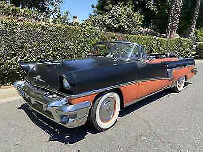 1956 mercury montclair convertible orange rwd automatic