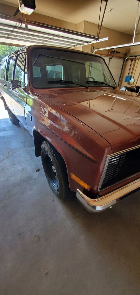 1986 gmc c1500 suburban suv brown rwd automatic c1500