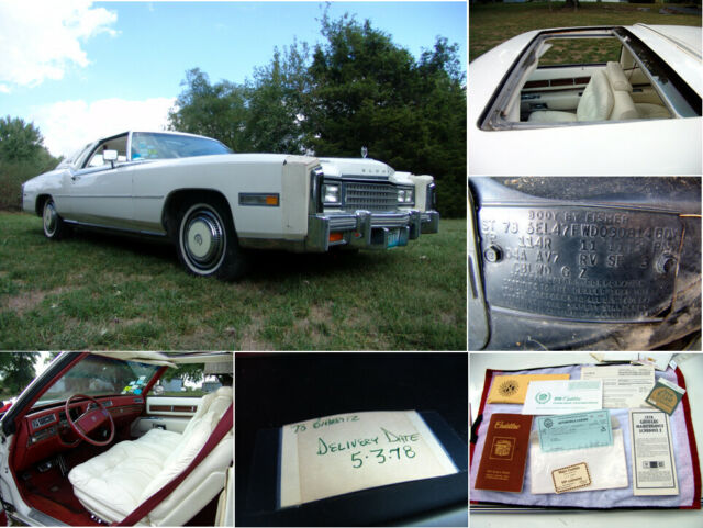 no reserve! fully loaded 1 owner low mile survivor cadillac eldorado biarritz!