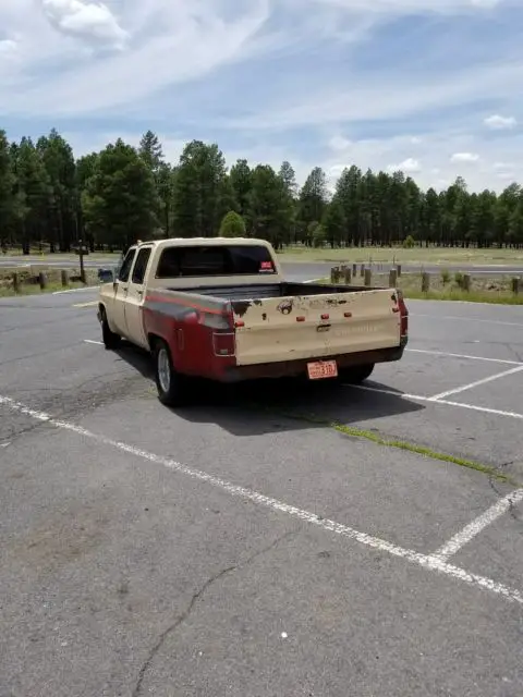 1988 chevrolet r30 crew cab 3+3