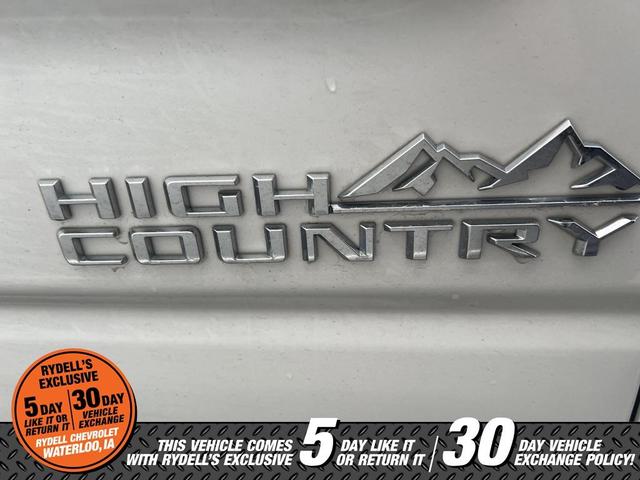 2022 chevrolet silverado 1500 high country