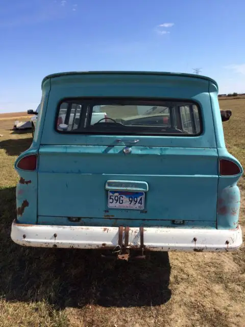 1962 gmc suburban 2 door original v6 4 speed