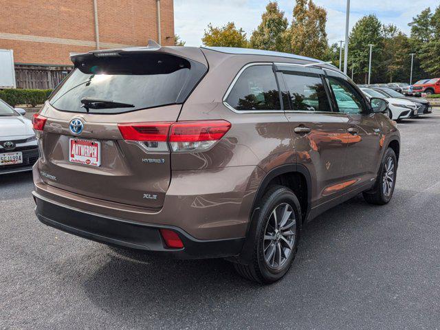 2017 toyota highlander hybrid xle