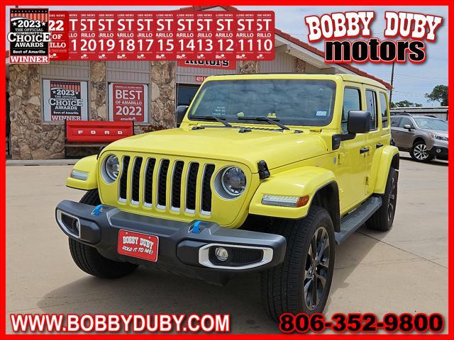 2023 jeep wrangler 4xe sahara