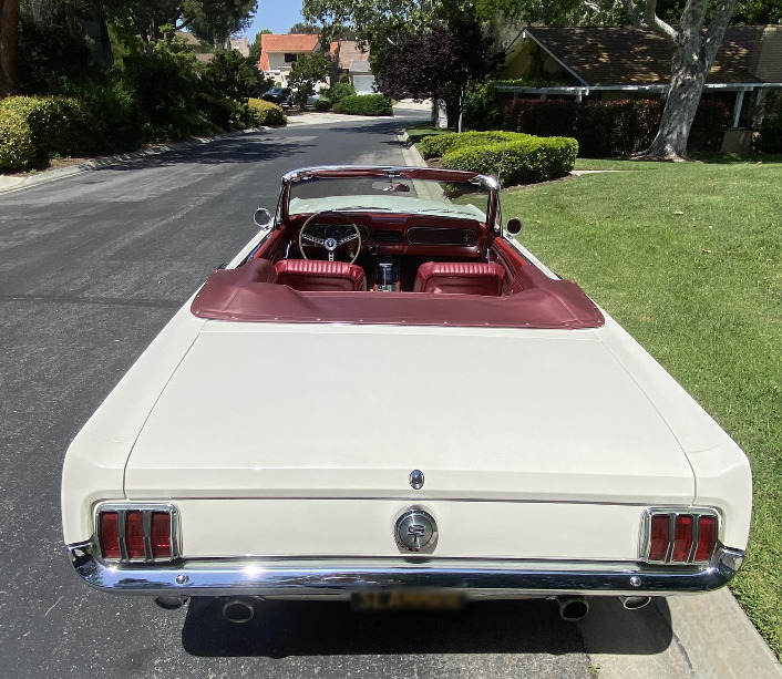 1966 ford mustang 289 convertible