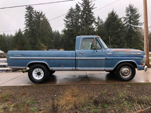 1970 ford f250, 390ci, runs fantastic, solid
