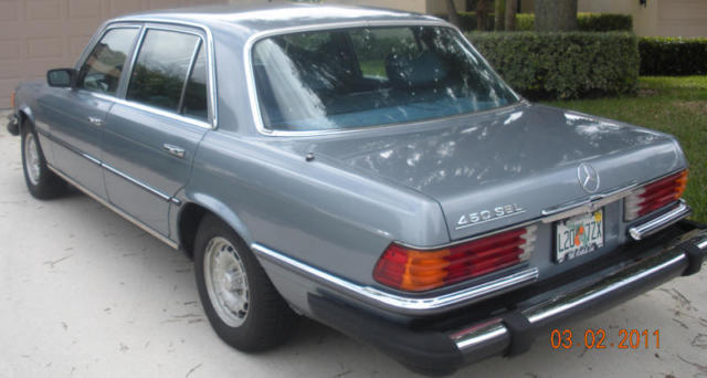 classic vintage 1979 mercedes benz 450 sel 4 door sedan