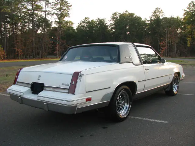 1987 oldsmobile cutlass supreme brougham, czf trans, posi rear, 15" wheels