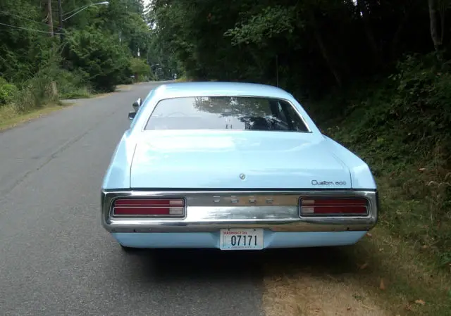 1972 ford custom 500 sedan 302 v-8