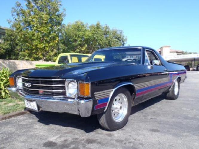 obo 1972 chevrolet el camino ss in malibu, ca