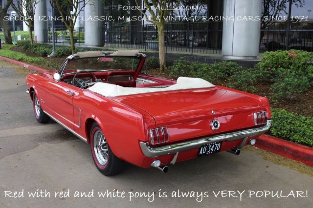 1966 ford mustang convertible loaded with options