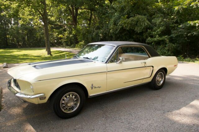 1968 ford mustang coupe 302 v8, j-model