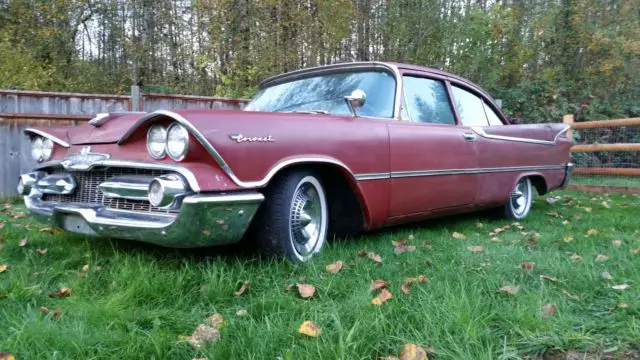 1959 dodge coronet 2 door post