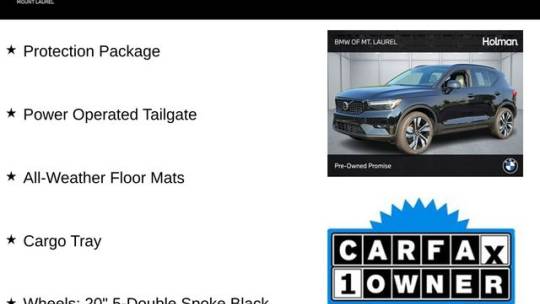 2024 volvo xc40 b5 plus dark theme