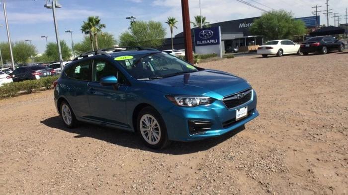certified 2017 subaru impreza 2.0i premium hatchback tucson, az 85704 for sale in tucson, arizona
