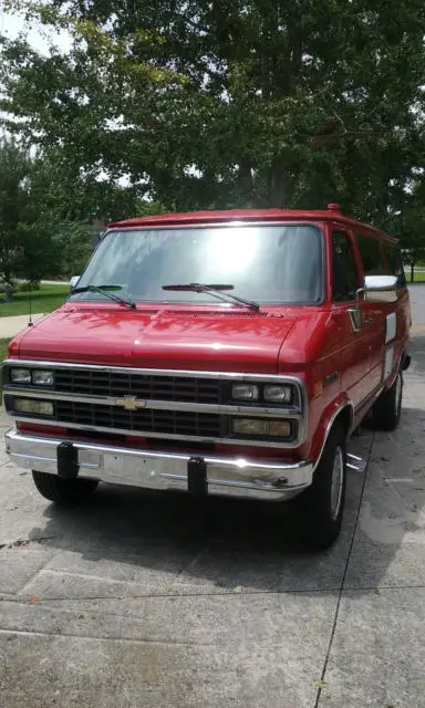 g30 beauville - 1 ton - window van/suv/camper - no reserve!