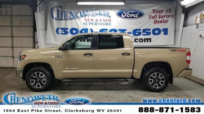 2018 toyota tundra sr5 4x4 sr5 4dr crewmax cab pickup sb (5.7l v8 for sale in clarksburg, west virginia