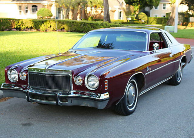 one family - sold as is - low reserve - 1976 chrysler cordoba coupe - 27k mi
