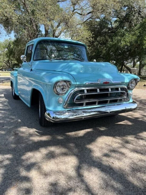 1955 chevrolet 3100 rwd pickup truck 355ci holley 4 barrel ceramic heads