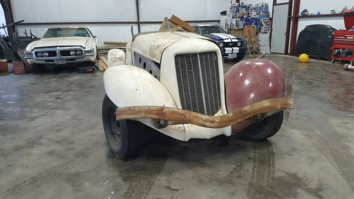 1935 auburn boattail speedster replica unfinished must sell!