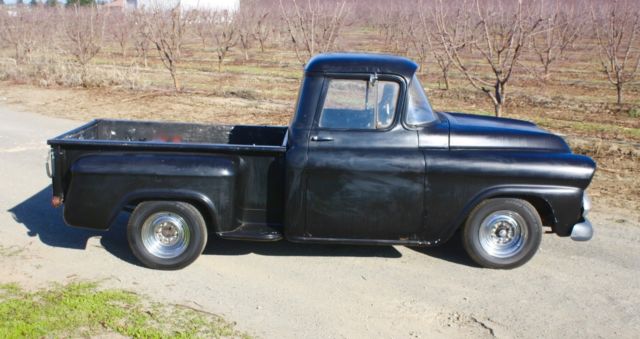 1958 gmc 100 pickup short bed half ton v8