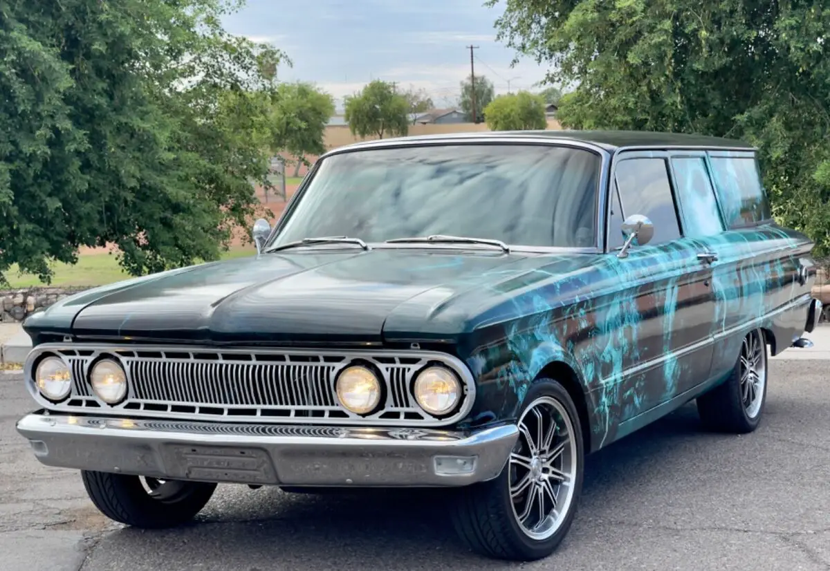 1962 mercury comet s22 2 door station wagon with custom wrap