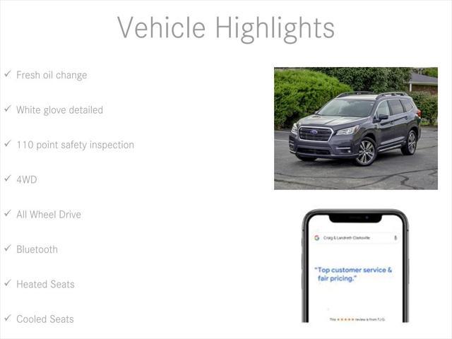 2022 subaru ascent limited 7-passenger