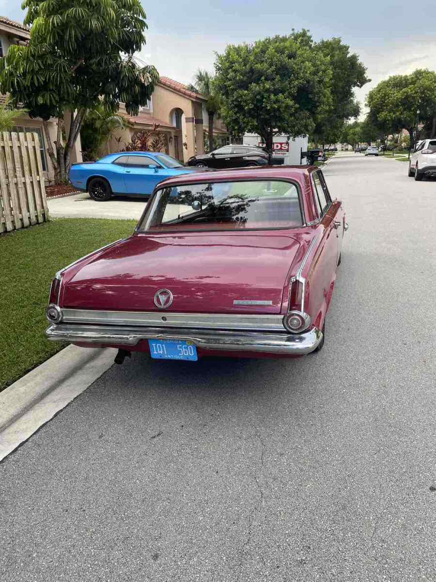1965 plymouth valiant coupe red rwd automatic signet