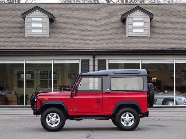 1994 land rover defender 90 convertible, 3 tops, 27k miles, a/c