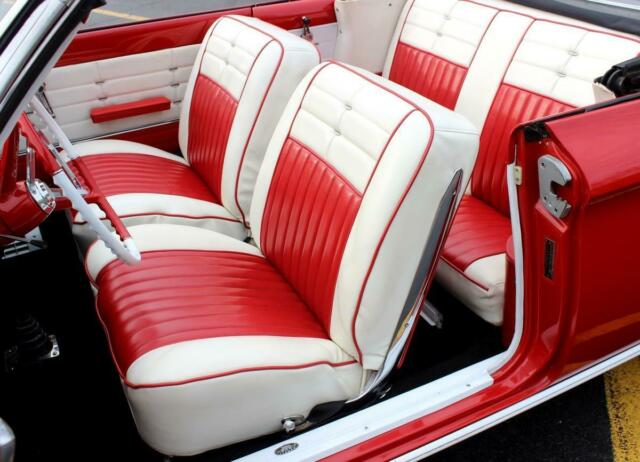 1963 chevrolet corvair monza 4spd, red, video