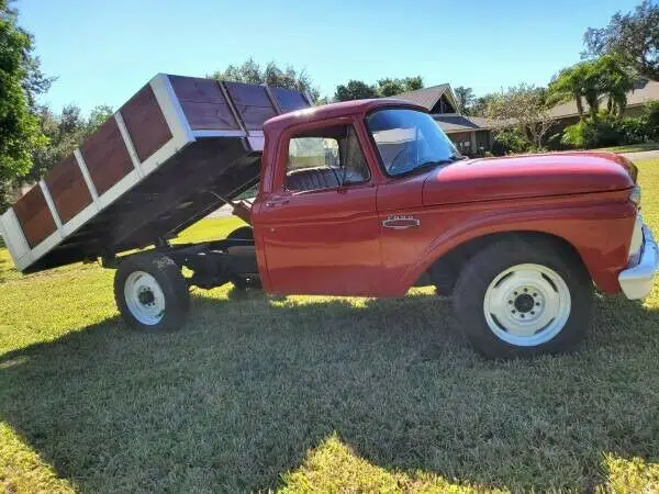1966 ford f250 pick up / dump trailer