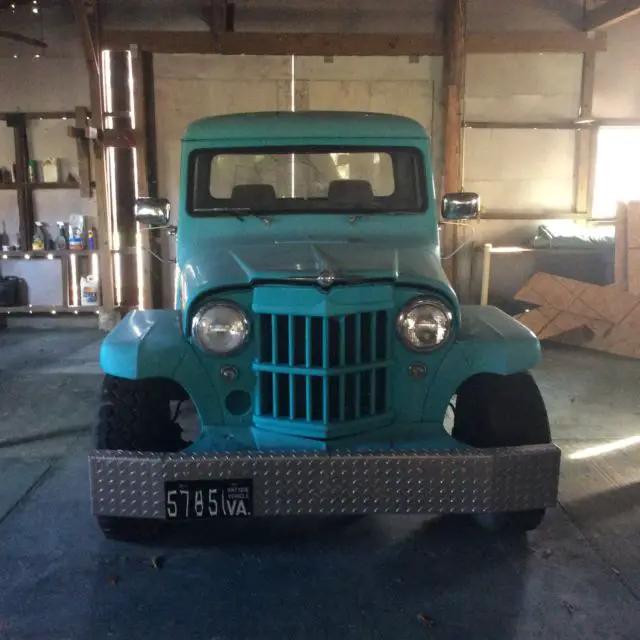 vintage 1963 - jeep willy's pickup truck with original title