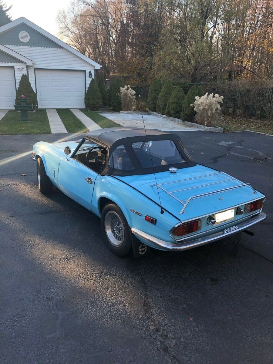1973 triumph spitfire 1500 classic british sports car