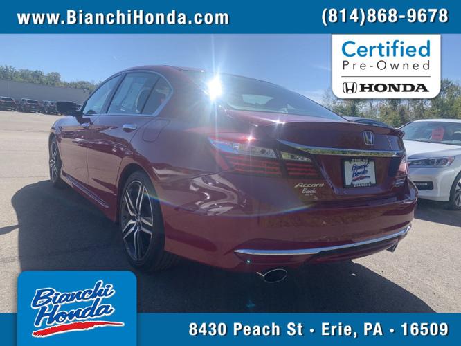 certified 2017 honda accord sport special edition sedan erie, pa 16509 for sale in erie, pennsylvania